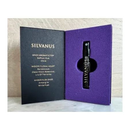 Electimuss London Silvanus 1.5ml 0.05 fl. oz. muestra oficial de perfume